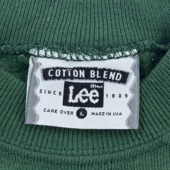 Vintage Pennfield Rockets Shirt Mens M Green Football Crewneck Lee 1990s - Picture 8 of 9